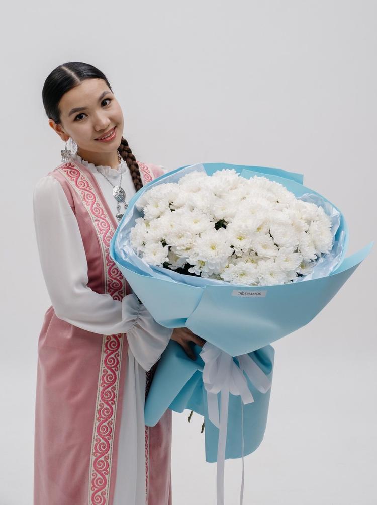 Букет из хризантем