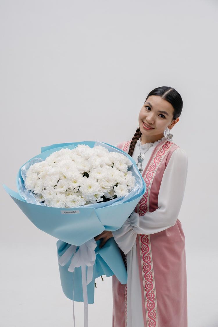 Букет Облако хризантем