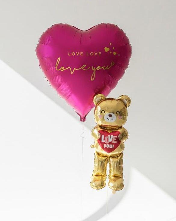 Фольгированный шар гигант сердце