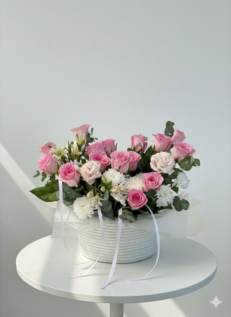 Композиция в корзине