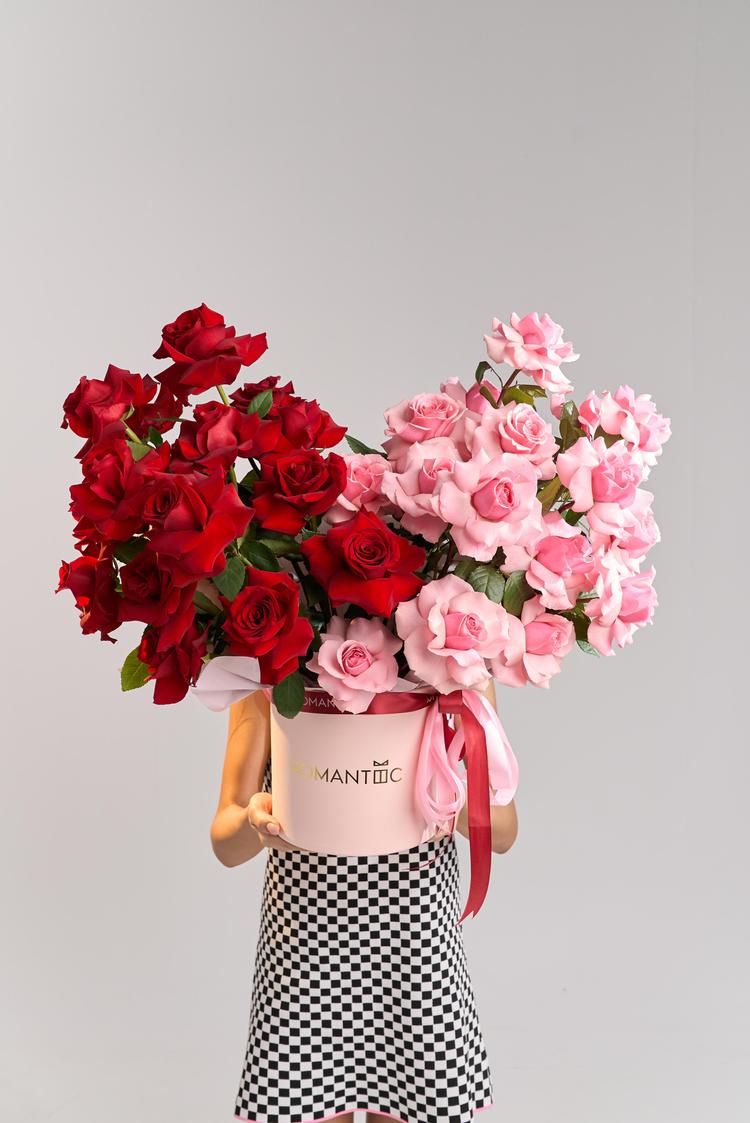 композиция из 27 французских роз